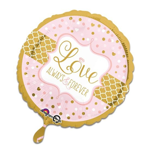 Folieballon 'Always & Forever' (43cm) Folieballon 'Always & Forever' (43cm)